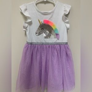 Cat & Jack unicorn toddler dress